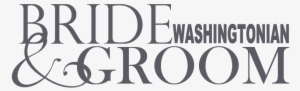 Washingtonian Bride And Groom Logo #869178