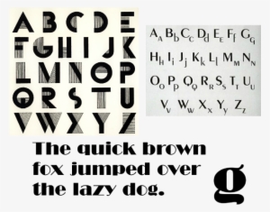 Art Deco Typography - Art Deco Font #869359