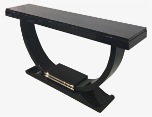 Art Deco U Shape Console Table - Steel Art Deco Console Table #869413