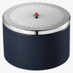 Grey Case With Art Deco Motifanthracite-grey Wood, - Engraving #869689