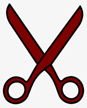 Red Scissors Clip Art - Brown Scissors Png #869696