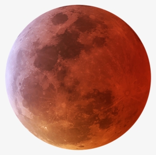 Visual Red Sun Png Picsart Silhouette Editing Background - Lunar Eclipse #8600009
