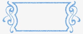 Scrapbook Scrap Element Frame 1387026 - Gold Glitter Frame Png #8600100