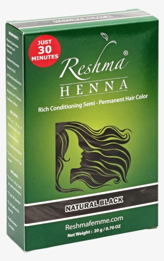 Henna Semi Permanent Hair Color By Reshma - Natural Henna Burgundy Hair Color Reshma #8600224