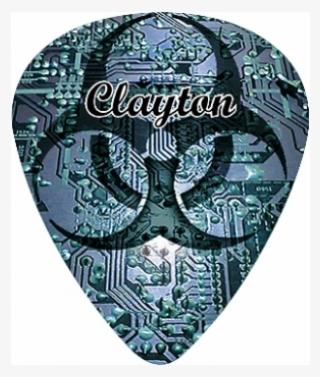 Clayton Bio Hazard Guitar Pick Standard - Emblem #8600545