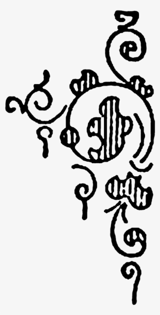 Digital Stamp Design Digital Design Clip Art Swirl - Illustration #8600765