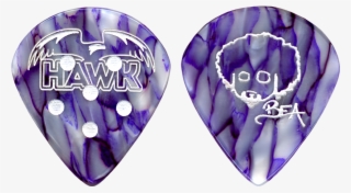 Picks Rabea Signature Guitar - Purple Guitar Pick #8601052