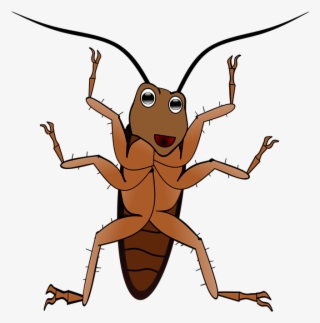 Antenna Clipart Ant - แมลงสาบ การ์ตูน Png #8601538