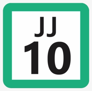 Jr Jj-10 Station Number - Sign #8601921