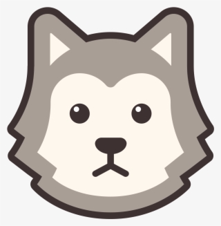 Love - Dislike - Cute Cartoon Husky #8602125
