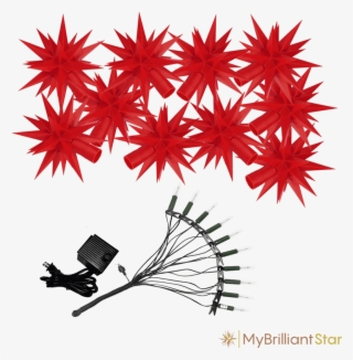 Herrnhut Stars Chain Red V=1502077760 - Illustration #8602501