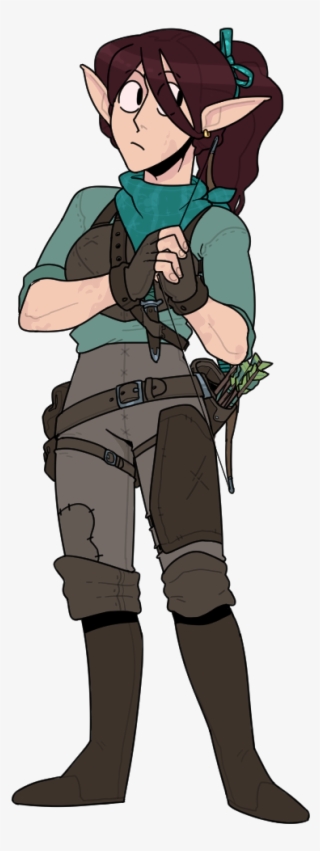 Dwarf With Very Long Ears - Cartoon #8603481