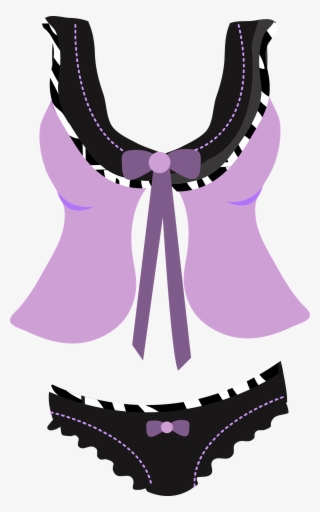 Lingerie Clipart Silhouette - Lingerie Clipart #8604118