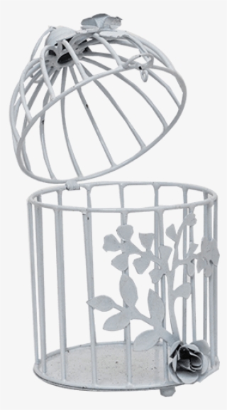 White Bird Cage - Cage #8604844