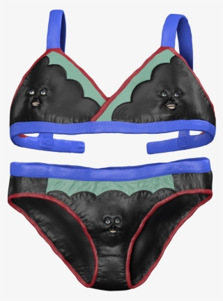 Moku-moku Cloud Bralette Set - Bikini #8605269