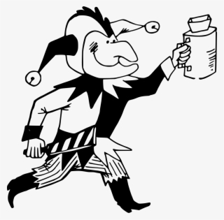 Download Png - Jester Clip Art #8606215