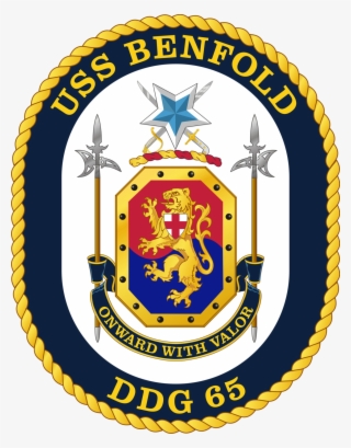 Wikipedia, The Free Encyclopedia Military Insignia, - Uss Benfold Crest #8606248