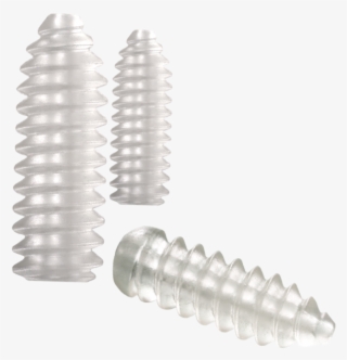 Bio Absorbable Flat Head Screws - Plastic #8606951