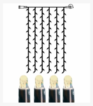 Kallvit Ljusslinga Istapp #8607606