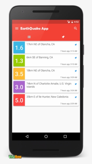 Earthquake Tracker Apps For Andro - Earthquake App #8607966
