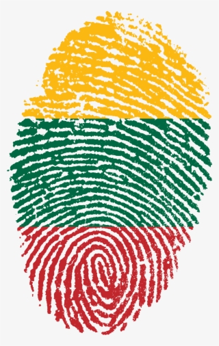 Lithuania Flag Fingerprint Country 655089 - Transparent Indian Flag Hd Png #8607969