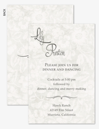 Lacey Floral Background In Soft Greys - Document #8607998