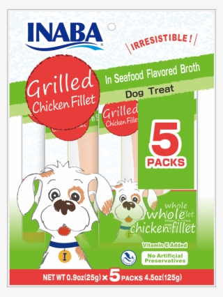 Grilled Chicken Fillet In Seafood Broth For Dogs 5p - Fillet #8608151