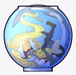 [sticker] Fishbowl - Cartoon #8608892