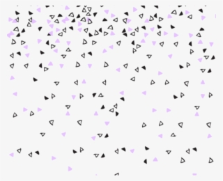 Overlay Confetti Pink Lavender Falling - Purple And Black Confetti #8608940