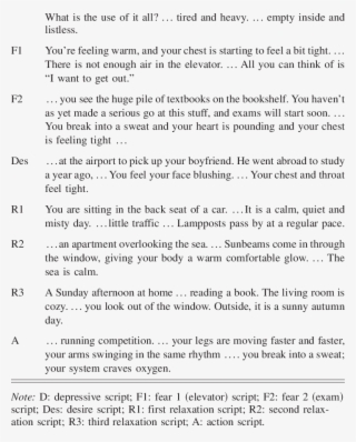 Some Typical Phrasings Describing Each Script - Document #8609199