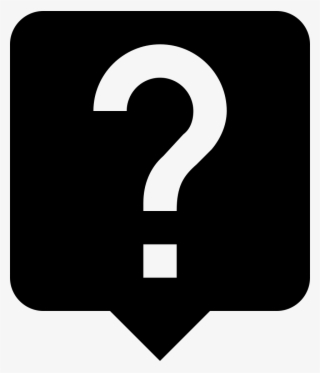 Bubble Clipart Question Mark - Question Icon Material Design #8610165