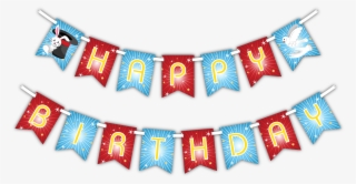 Magic Show "happy Birthday" Party Banner - Happy Birthday Christmas Banner #8610732