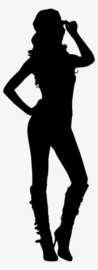 Silueta Mujer Policia Png - Silueta De Mujer Png #8611476