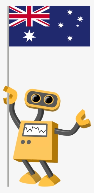 Flag Bot, Australia - Background Presentation Canada #8611502