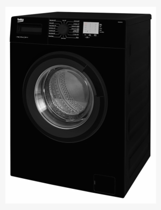 Beko Wtg820m1b A 8kg 1200 Spin 15 Programmes Washing - Black Washing Machine Png #8612233