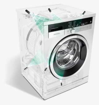 Low Energy Consumption With Inverter Eco Motor - Grundig Masina Spalat #8612690