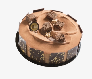 Hazelnut And Chocolate Creamy Cake - Birthday Cake #8613216