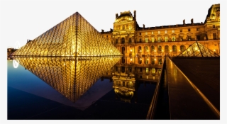 Graphic Transparent Library Musxe E Du Louvre Pyramid - Louvre Pyramid #8613435
