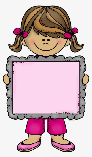 Png Freeuse Stock Dibujos Animados Pinterest Clip Art - Girl With Banner Clipart #8613512