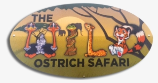 The Wild Ostrich Safari Ride - Cartoon #8615239