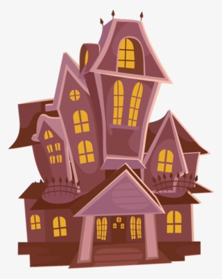 Ftestickers Wall Castle Structure - Clipart Haunted House Png #8615431