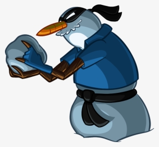 Clipart Penguin Villain - Club Penguin Sly #8615558