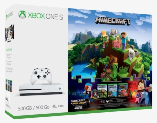 Xbox One S Minecraft Complete Adventure Bundle 500gb - Xbox One S 1tb Con Minecraft #8615797