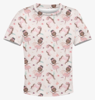 3d Cute Unicorn With Princess Kid Full Print Hoodie - Jellyfish #8615972