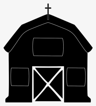 Church Black Icon Image - Lettering Of Word Farmer #8616465