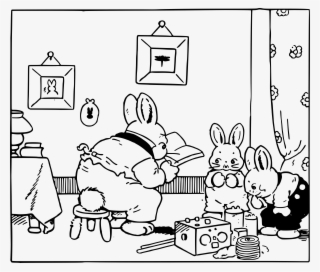 This Free Icons Png Design Of Rabbit Family Radio #8616745