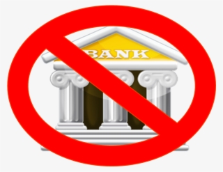 Banking Without A Bank - No Bank Icon Png #8618157