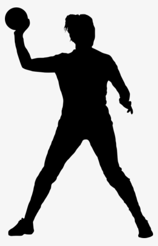 Free Png Sport Handball Silhouette Png - Silhouette #8618286