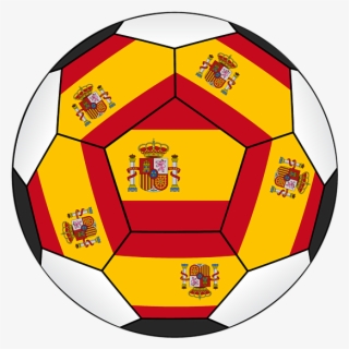 Bleed Area May Not Be Visible - Spain Flag #8619212