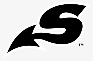 Shreveport Swamp Dragons Logo Black And White - Illustration #8619711